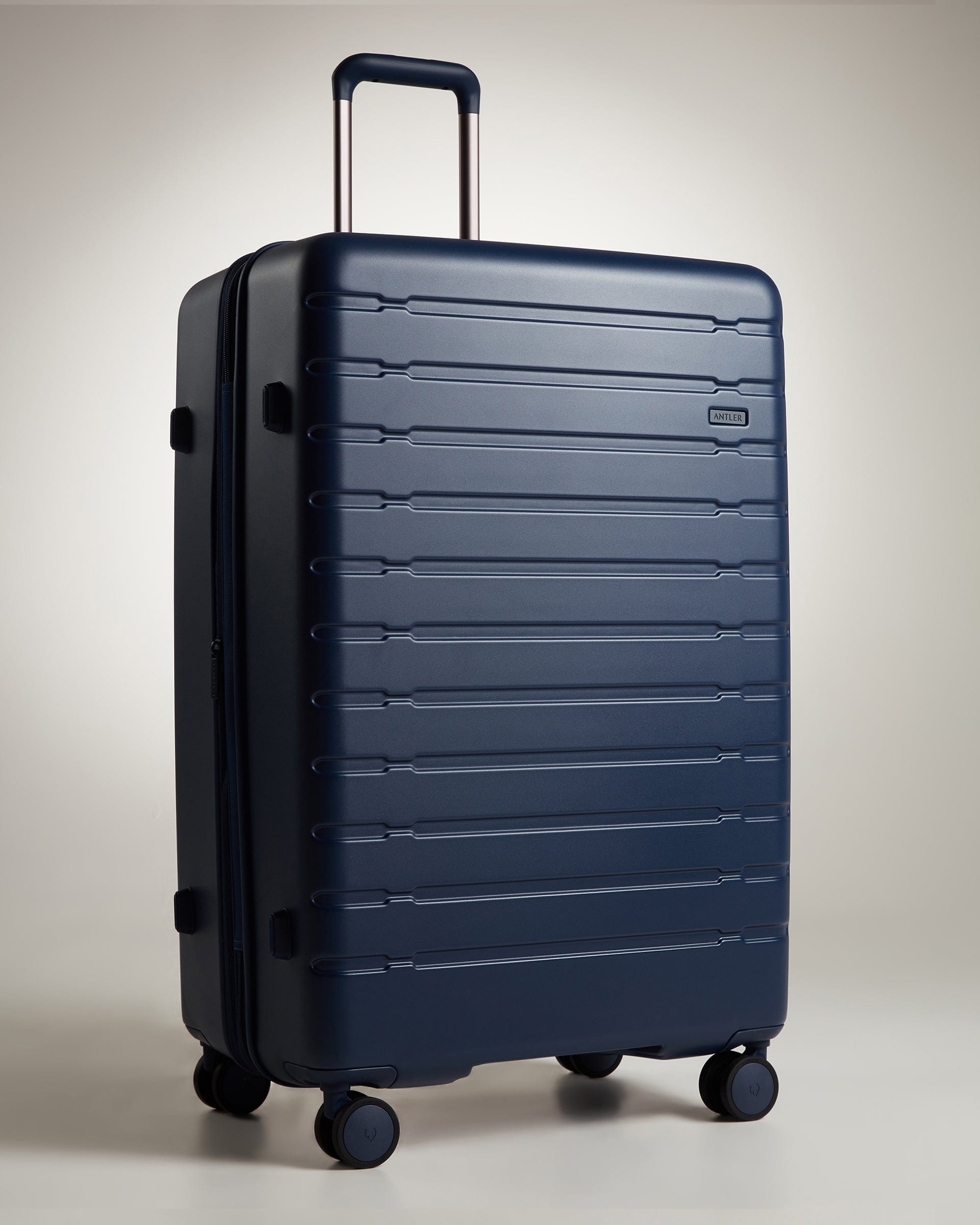 View Antler Stamford 20 Large Suitcase In Dusk Blue Size 345cm x 54cm x 815cm information