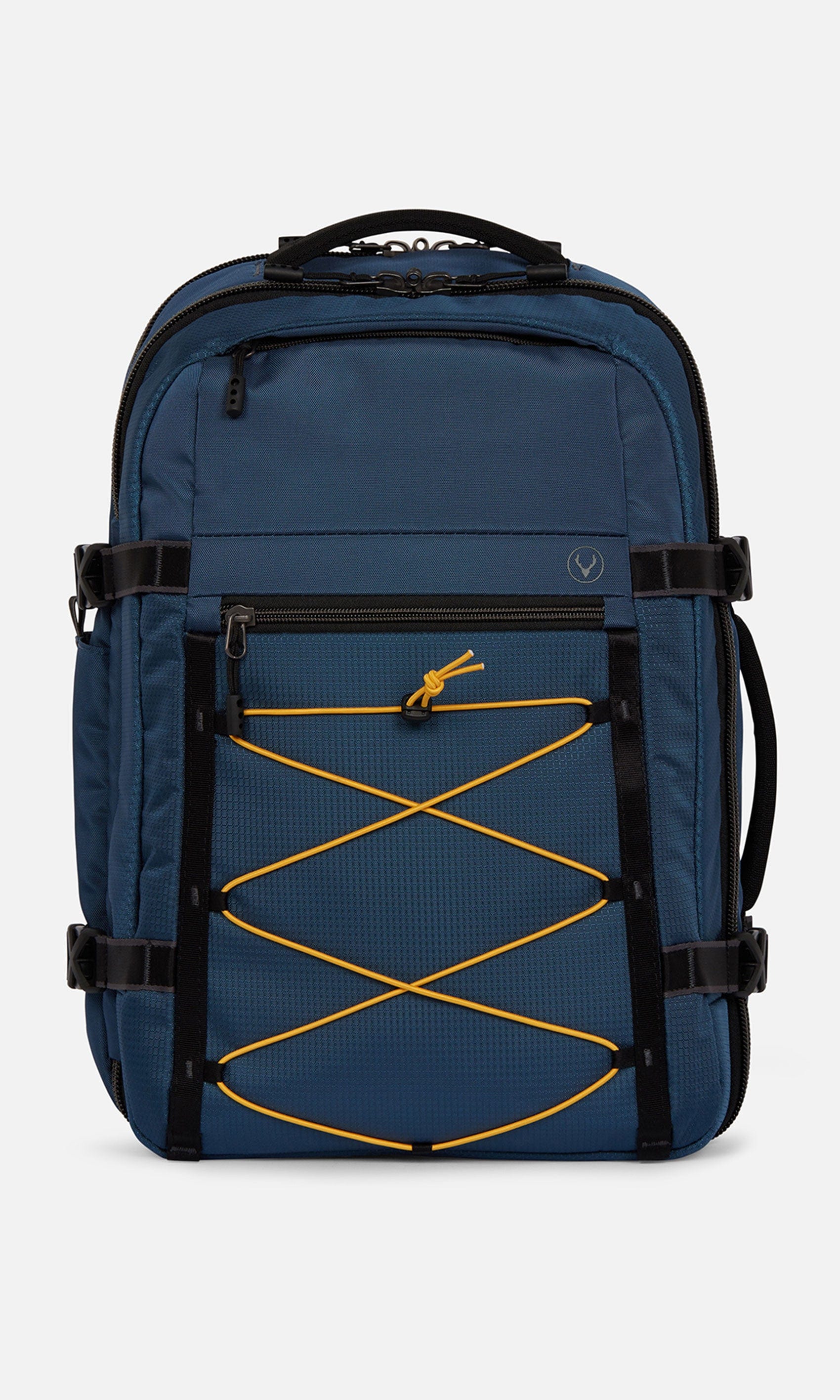 View Antler Bamburgh Expandable Backpack In Navy Size 31 x 45 x 20 cm information