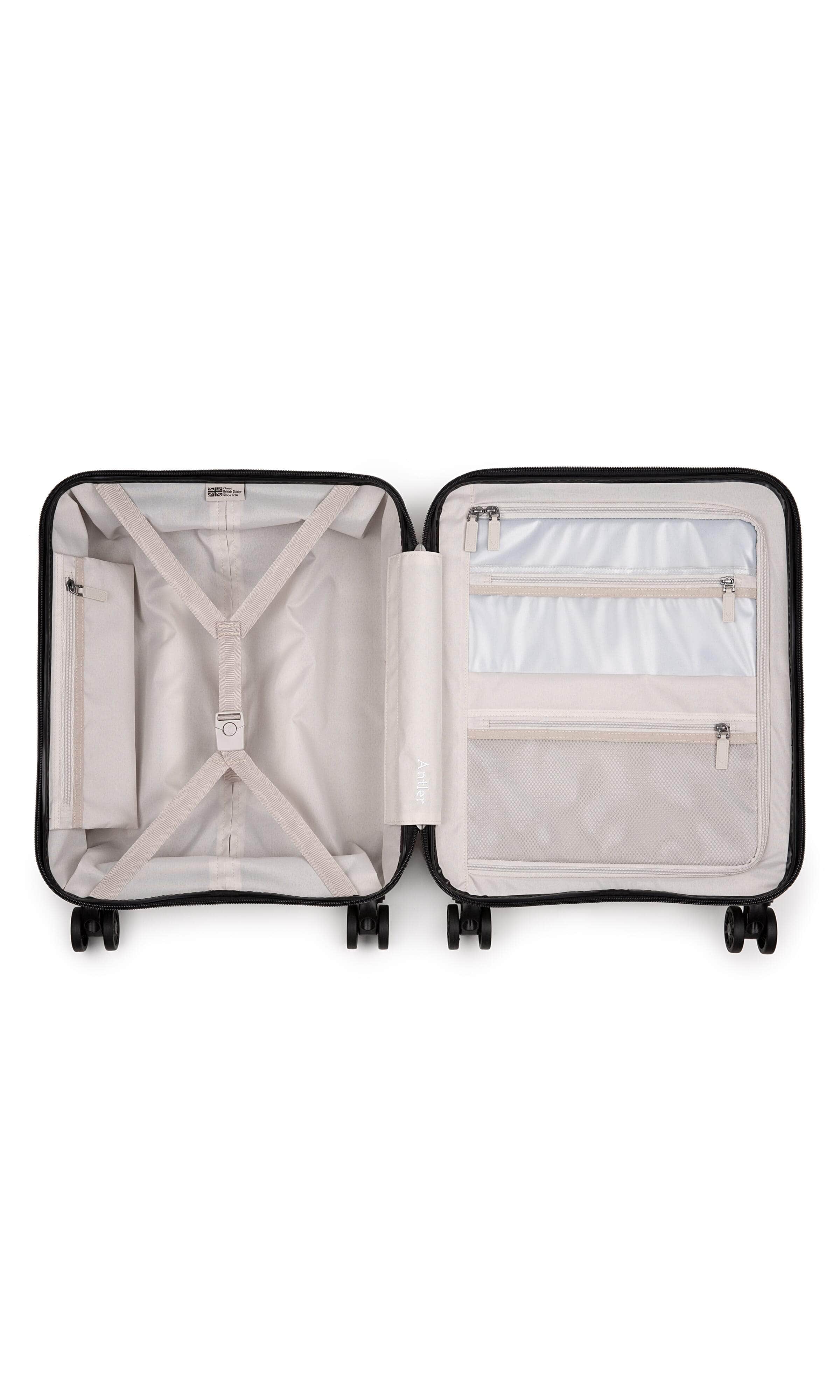 Clifton 55x40x20cm Cabin Suitcase Cornflower | Hard Suitcase | Antler UK