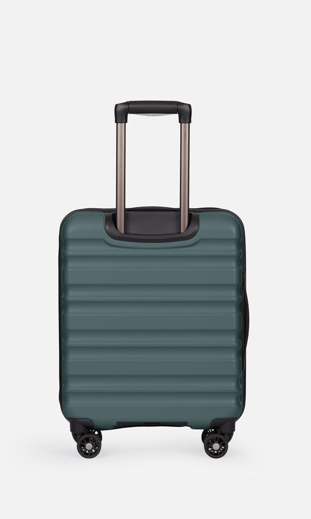 Clifton 55x40x20cm Cabin Suitcase Sycamore (Green) | Hard Suitcase ...