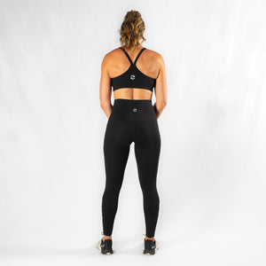 Energy HVY REP Black / Mustard Sports Bra - Heavy Rep Gear Training