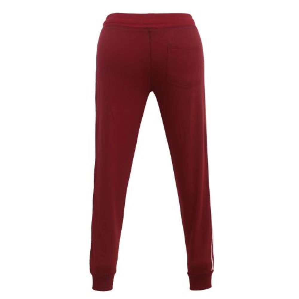 maroon jogging bottoms