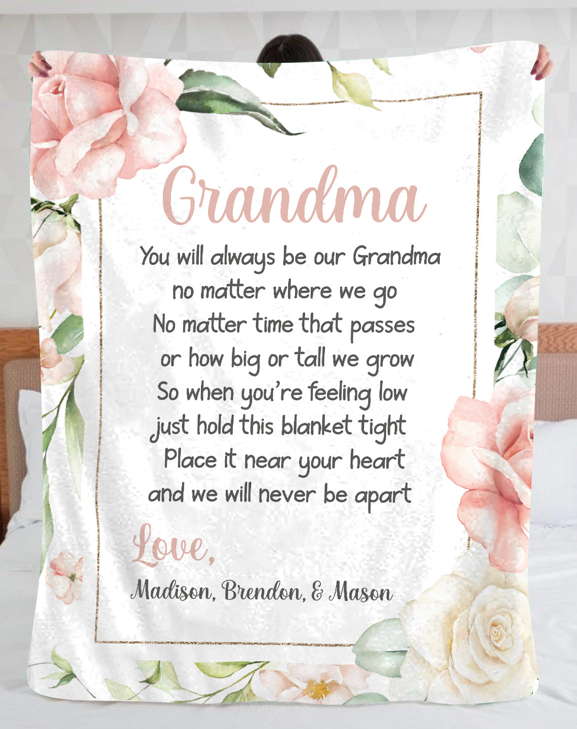 Personalized Blanket Nana Blanket Lovelypod Lovelypod