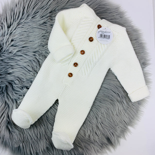 Cream Knitted SnowSuit
