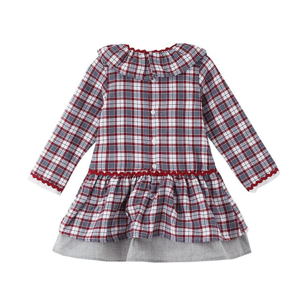 baby boy tartan spanish outfit