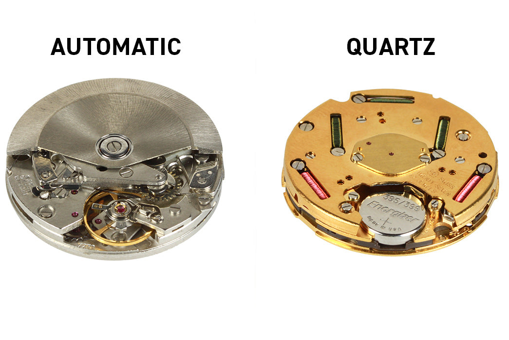 Automatic vs Quartz Watch Movement