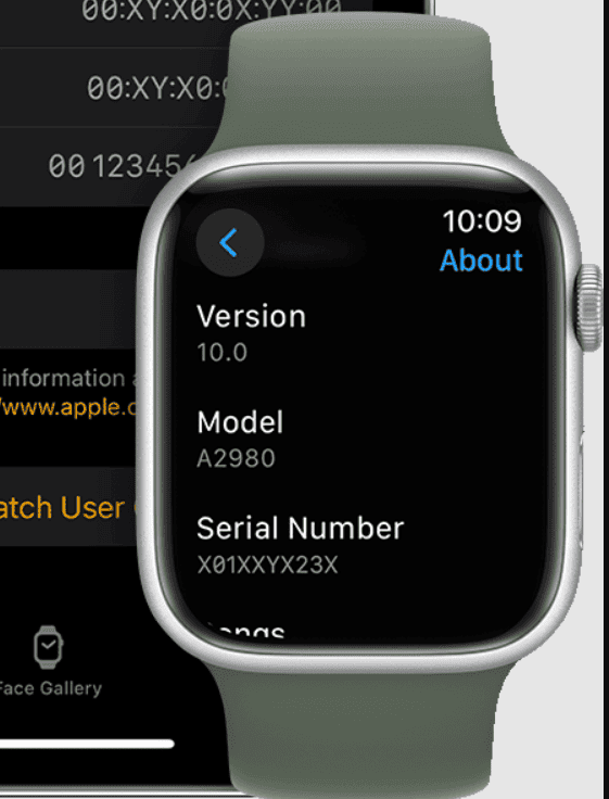 Apple watch model number