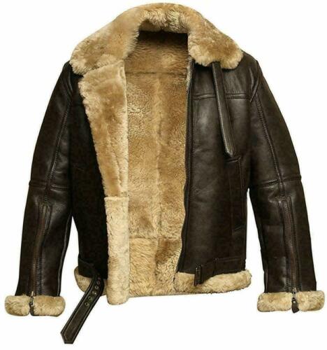 Mens RAF Aviator Real Leather Lambskin Jacket | MarkhorLive | Reviews ...