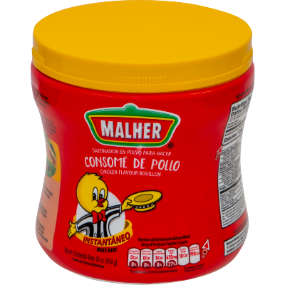 Consome de Pollo Malher 16 oz – Saboriza