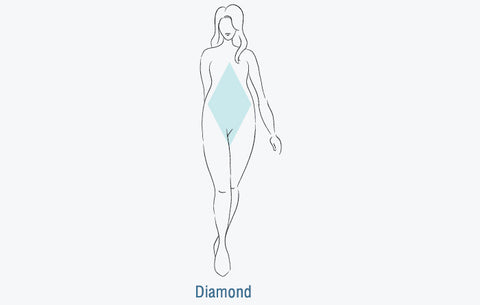 Diamond body shape