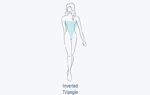 Inverted Triangle body shape