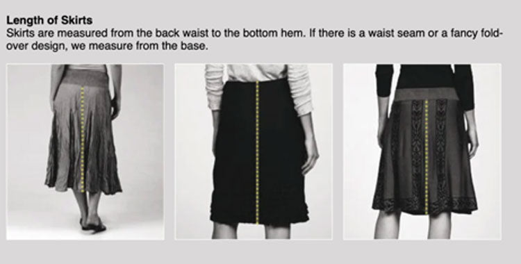length of skirts