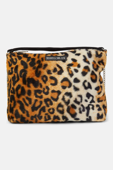 Camilla Vegan Leopard Printed Shoulder Bag| Italian Fashion Bags