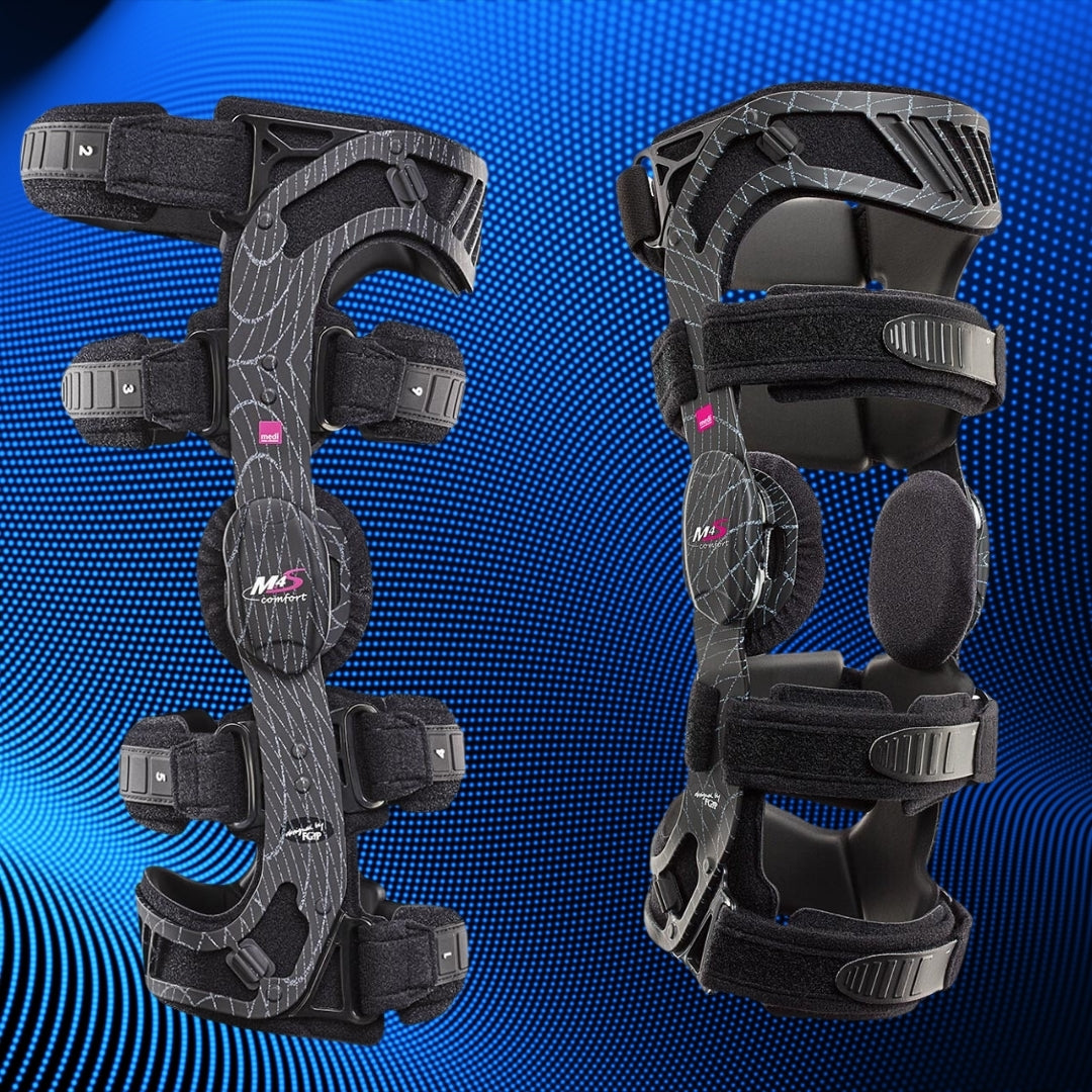 The Cross Bracing Protocol & medi M4s Comfort Knee Brace