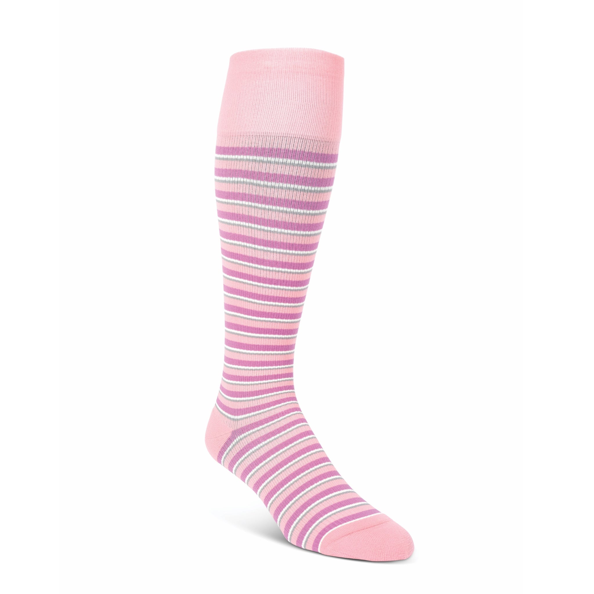 Rejuva Compression Socks Pink Stripes