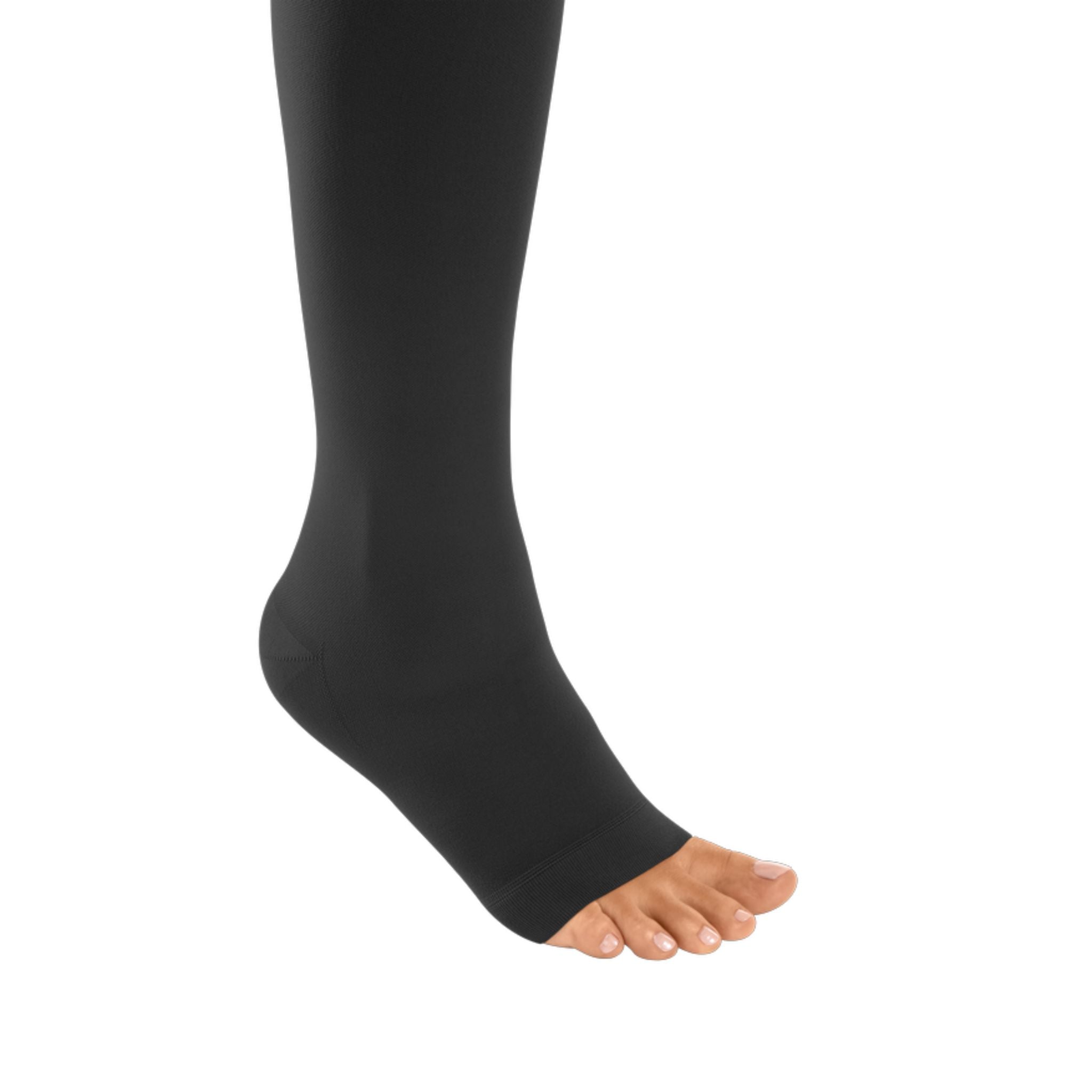 Medi Duomed Open-Toe Knee High Compression Stockings (Free