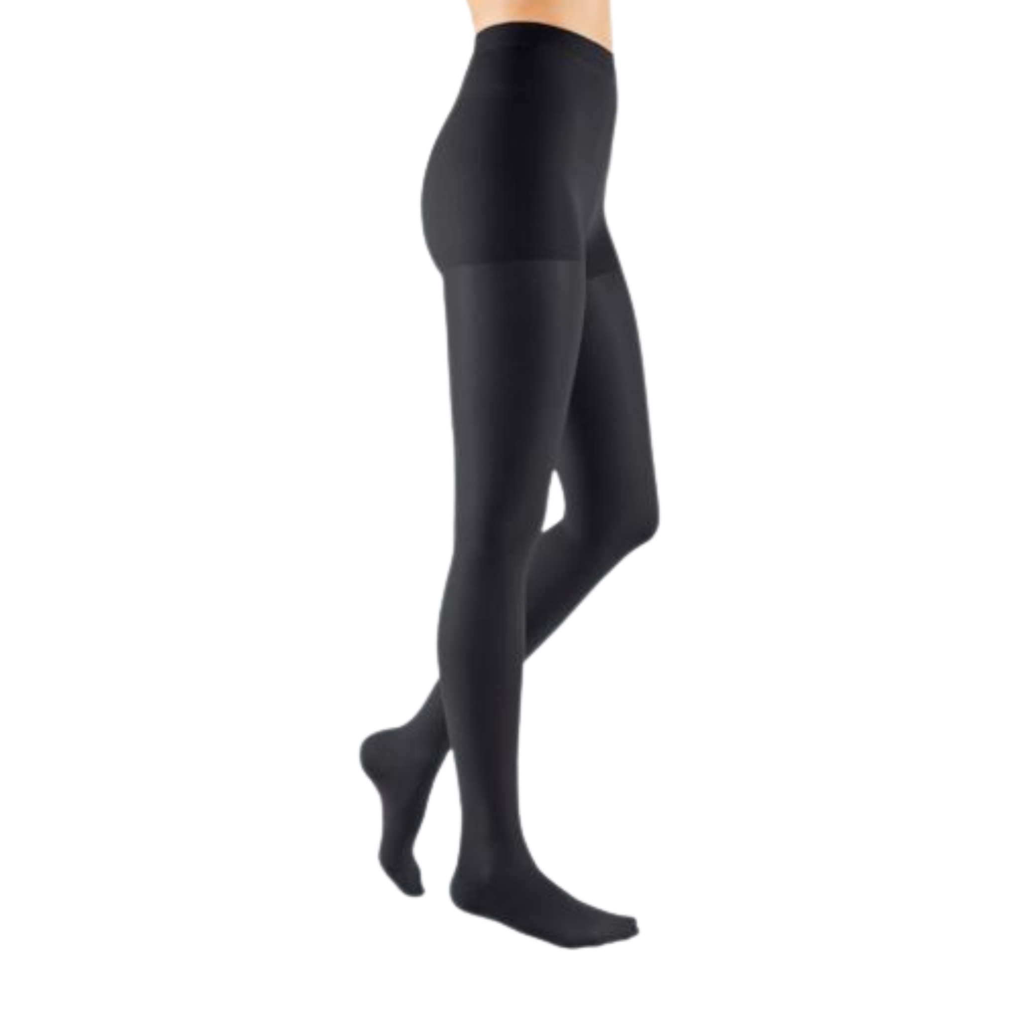 Compression Stockings, Knee High, Closed Toe, Anthracite