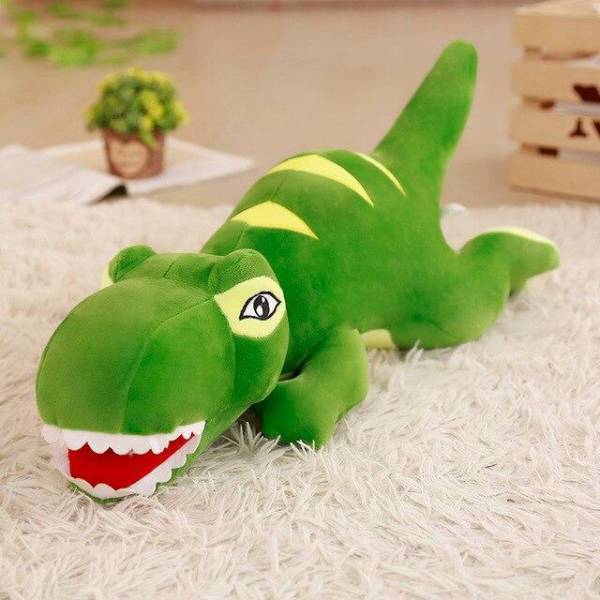 grosse peluche crocodile