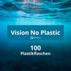 Entferne 100 Plastikflaschen aus dem Ozean
