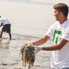 Remove 20 kg of plastic from the ocean