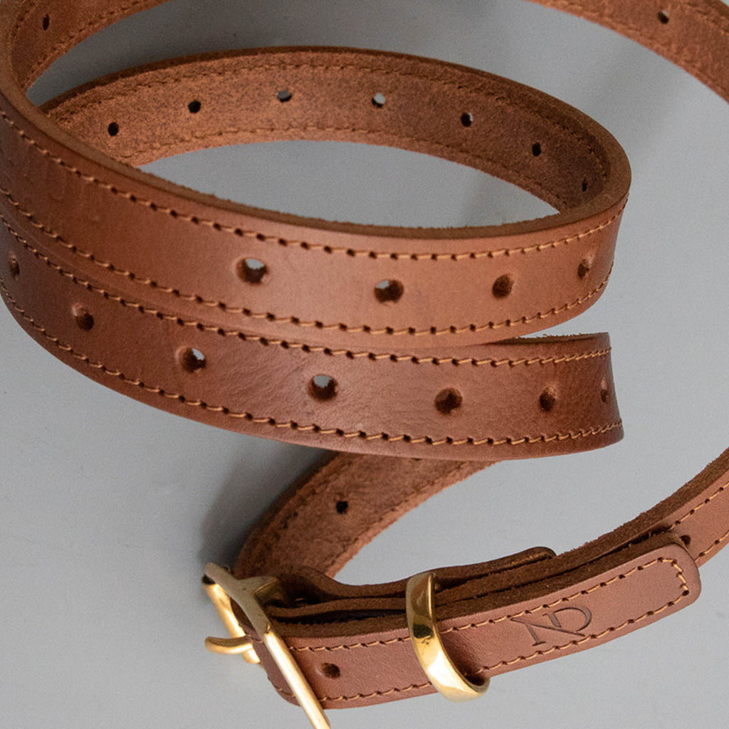 Brown Skinny Belt | Women's Leather Belts | Tan Leather Ladies Belt – N ...