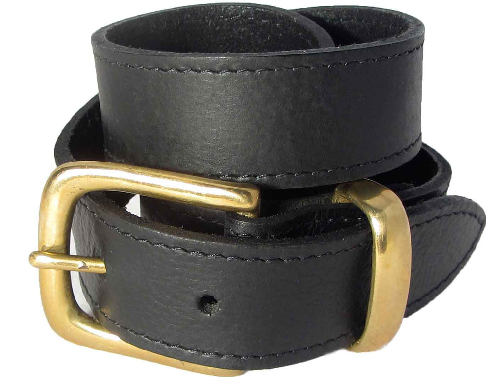 black belt with gold buckle mens