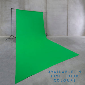 Photography Chromakey Backdrop: 3x6m 'solid colours' - 50% off final stock. The Photographer's Toolbox Muslin Backdrop 37.50 The Photographer's Toolbox