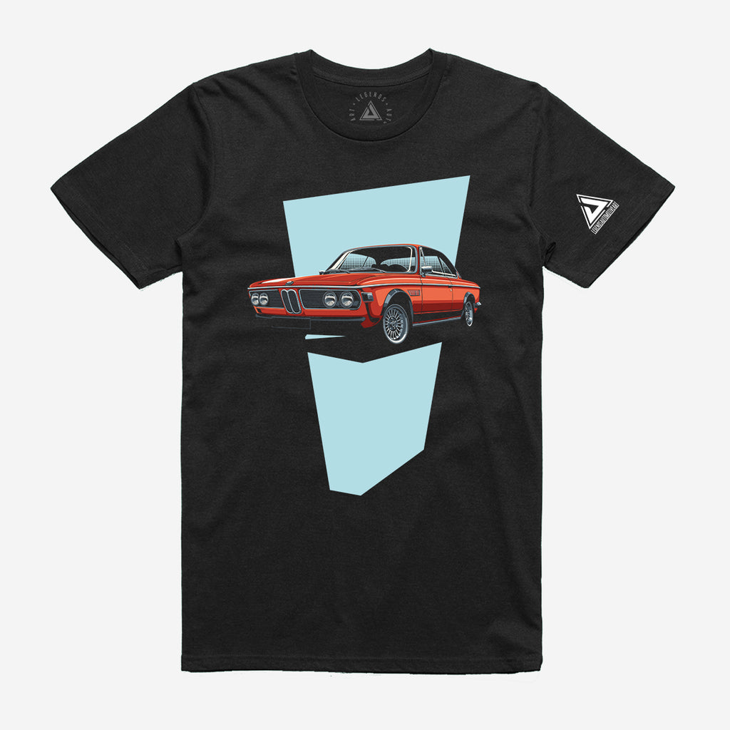 BMW E30 Classic Auto Engine Power Car Retro T Shirt Tee Mens