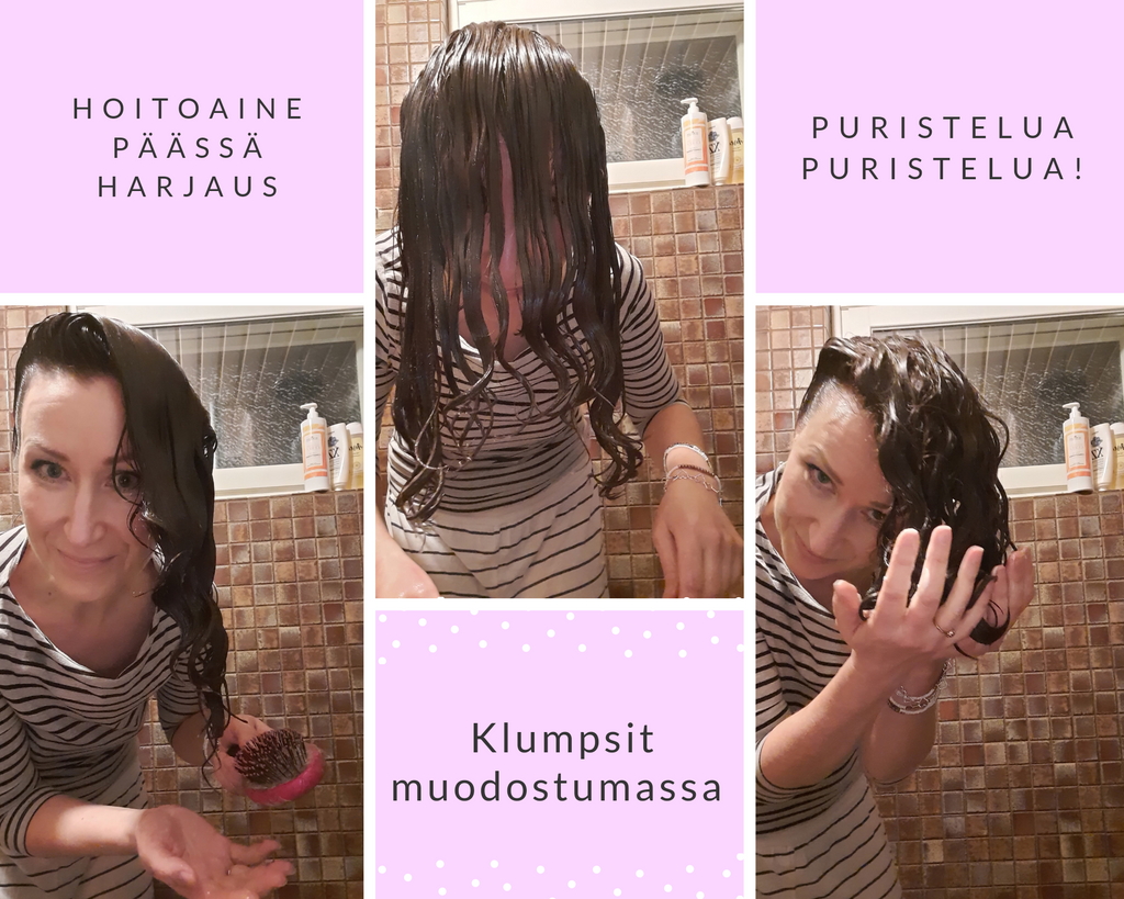 Klumpsit muodostumassa