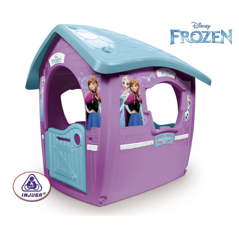 frozen outdoor playhouse