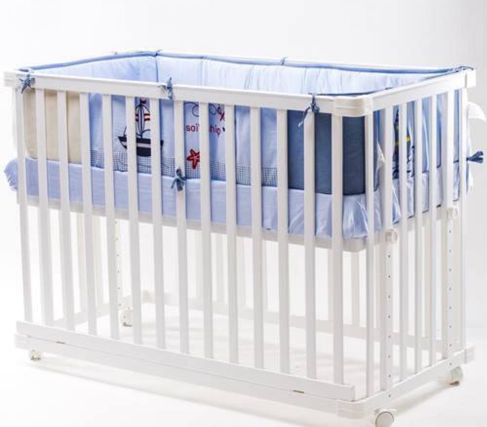blue nursery bedding