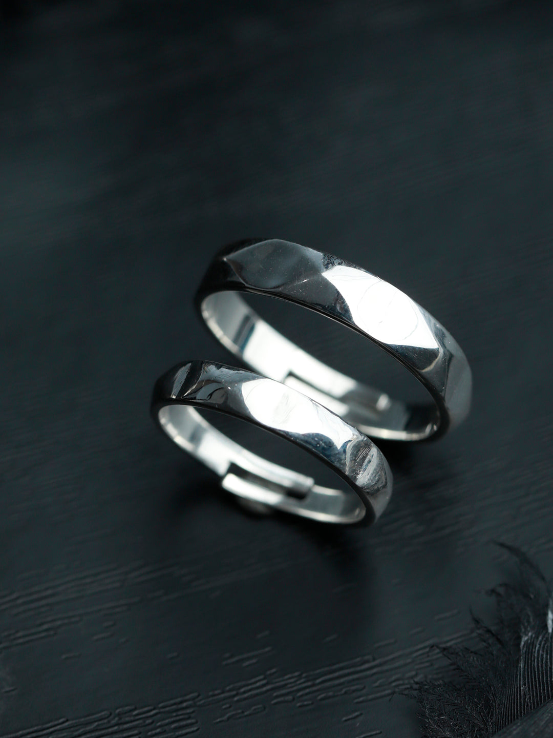 Order 950 Palladium Zirconia Wedding Ring Noble Inifinite 6 mm | GLAMIRA.com
