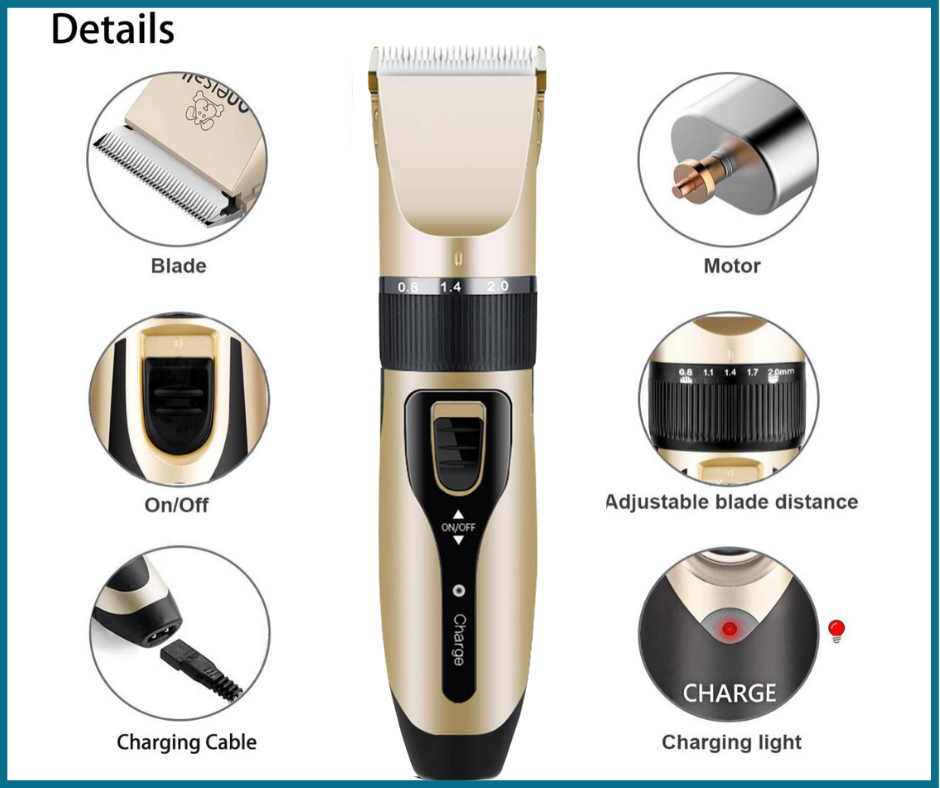 quiet grooming clippers