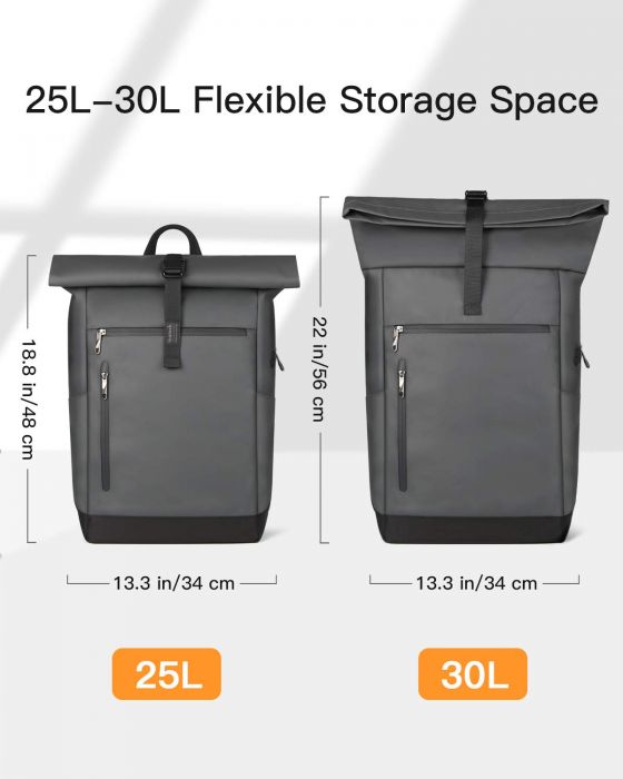 rolltop rucksack 30l