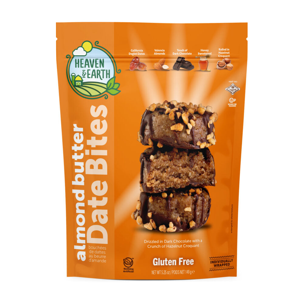 Heaven & Earth Almond Butter Date Bites – The Gluten Free Shoppe