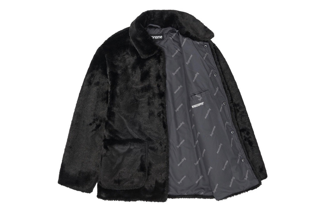 supreme 2 tone faux fur