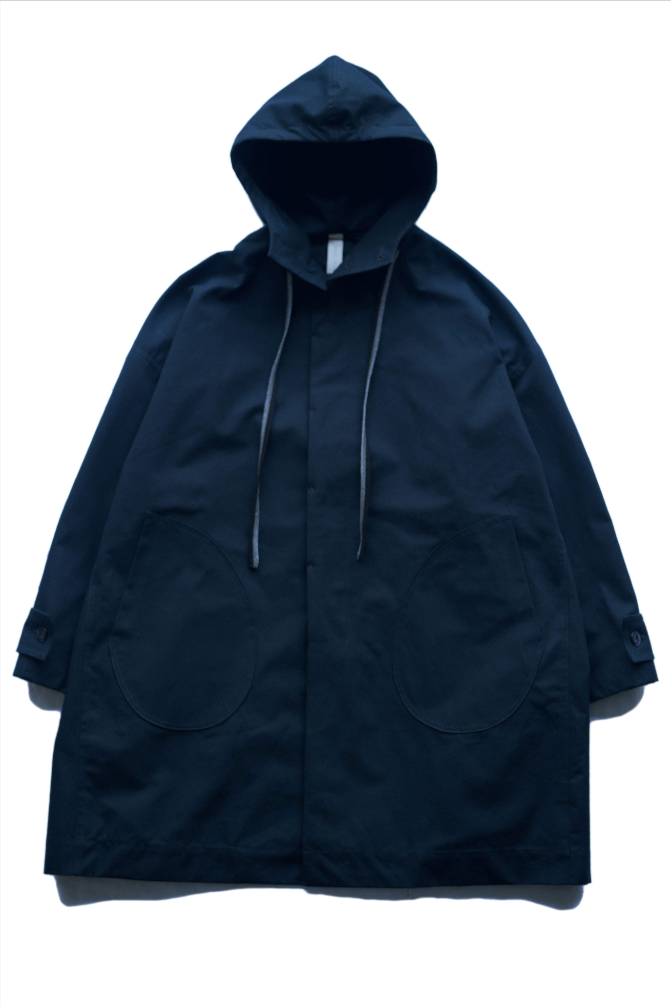 SHINYA KOZUKA HOODED COAT バックグラフィックパッチ www