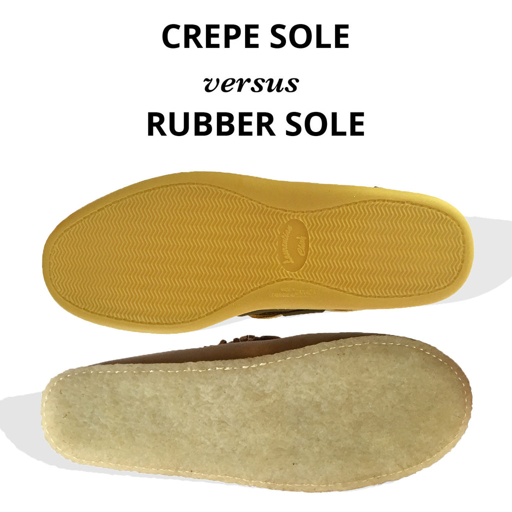 rubber moc shoes