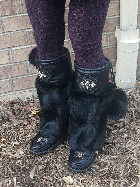 real fur mukluks