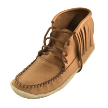 Suede Moccasin Slippers 