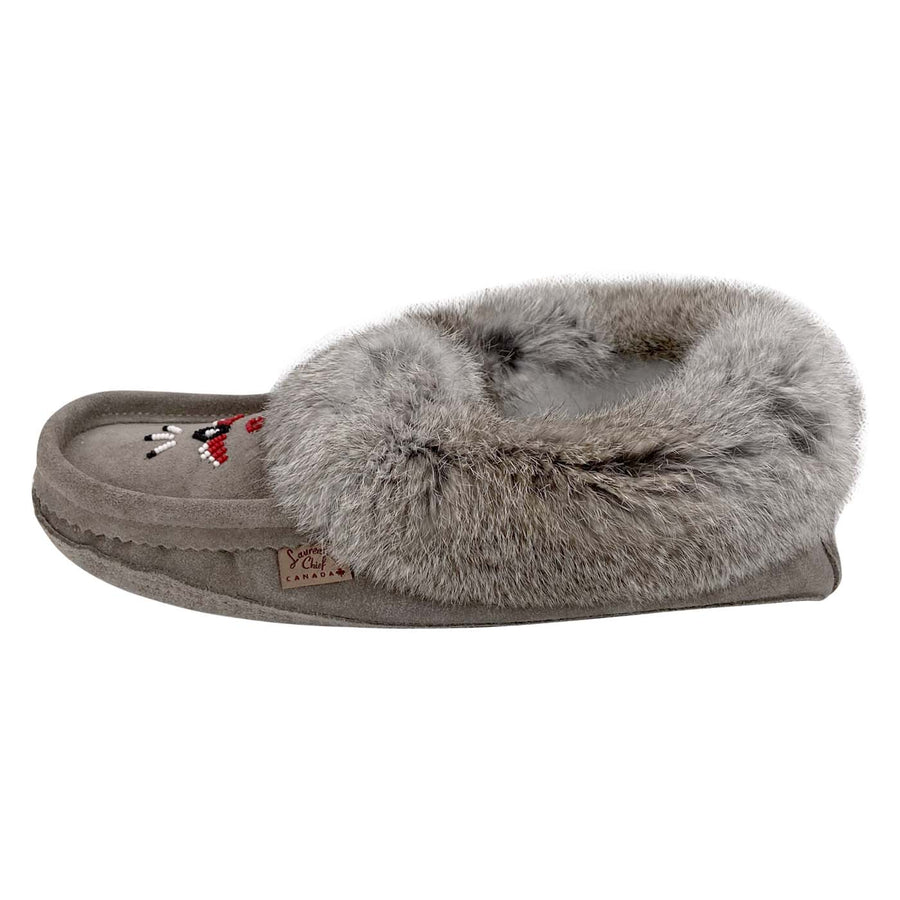 men's rabbit fur moccasins