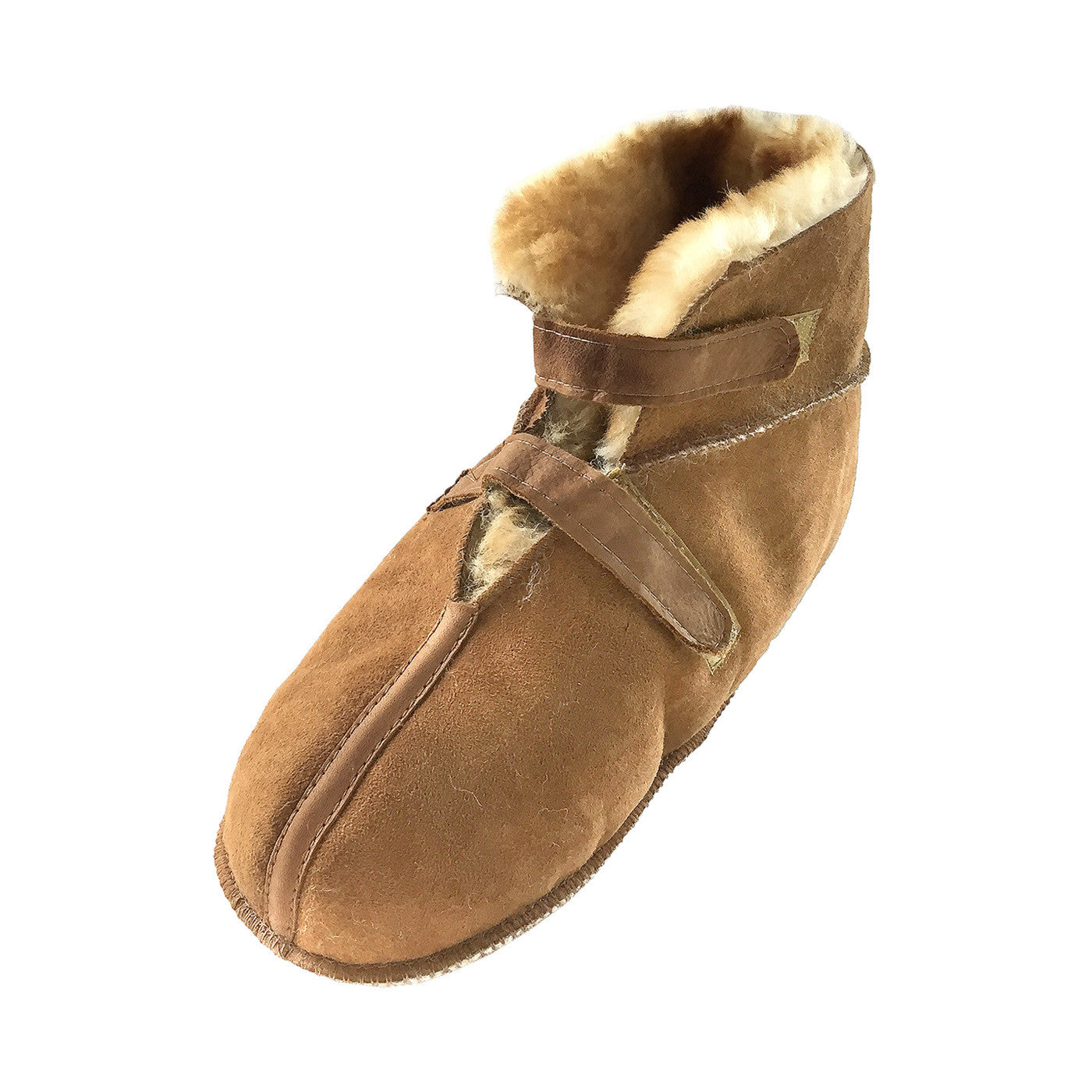velcro boot slippers for mens