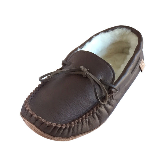 mens fur lined slippers