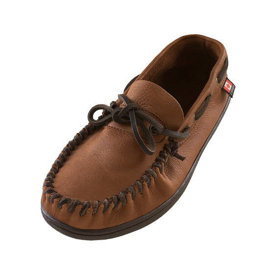 mens wide fit moccasin slippers
