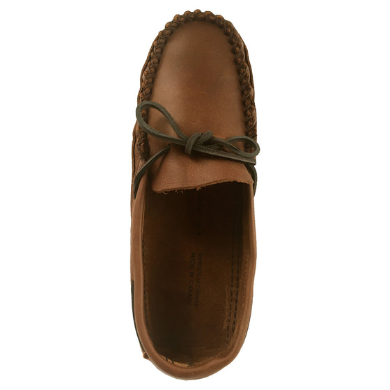 mens wide width moccasin slippers