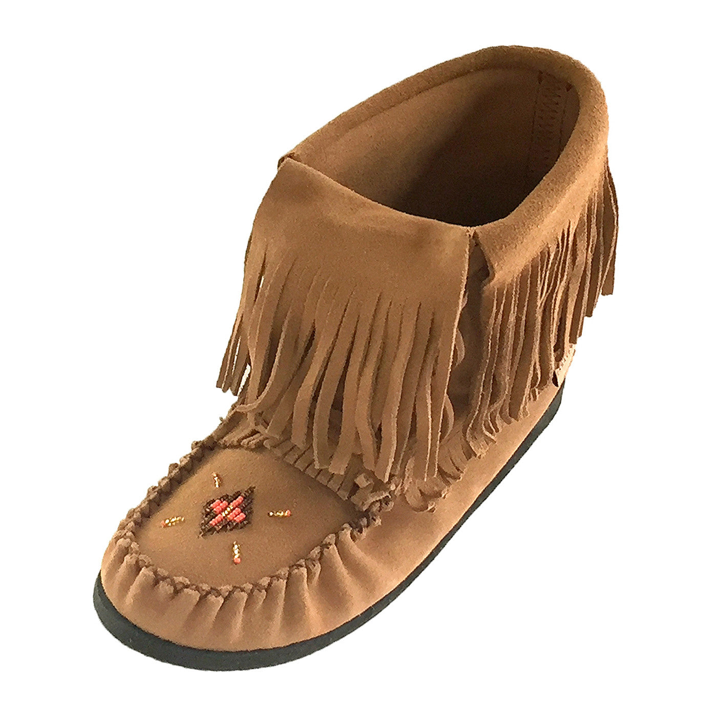 womens leather moccasin shoes