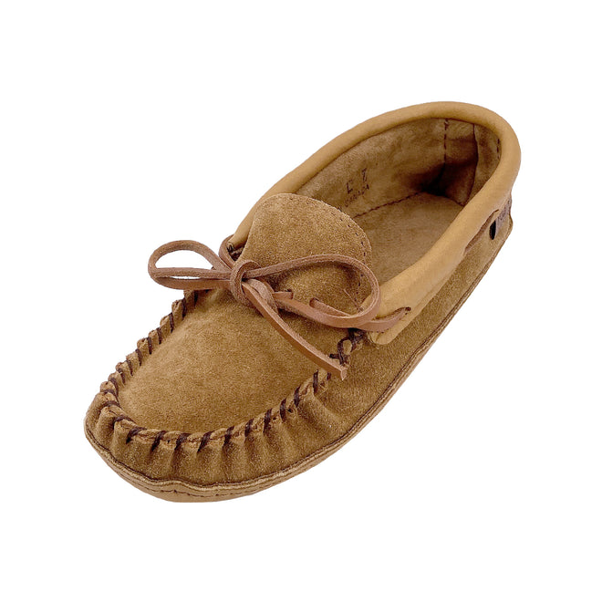 Women's Indoor or Outdoor Moccasin Shoes & Slippers – Leather-Moccasins