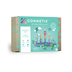 CONNETIX Pastel Ball Run Pack | 106 Pieces - EcoBambino