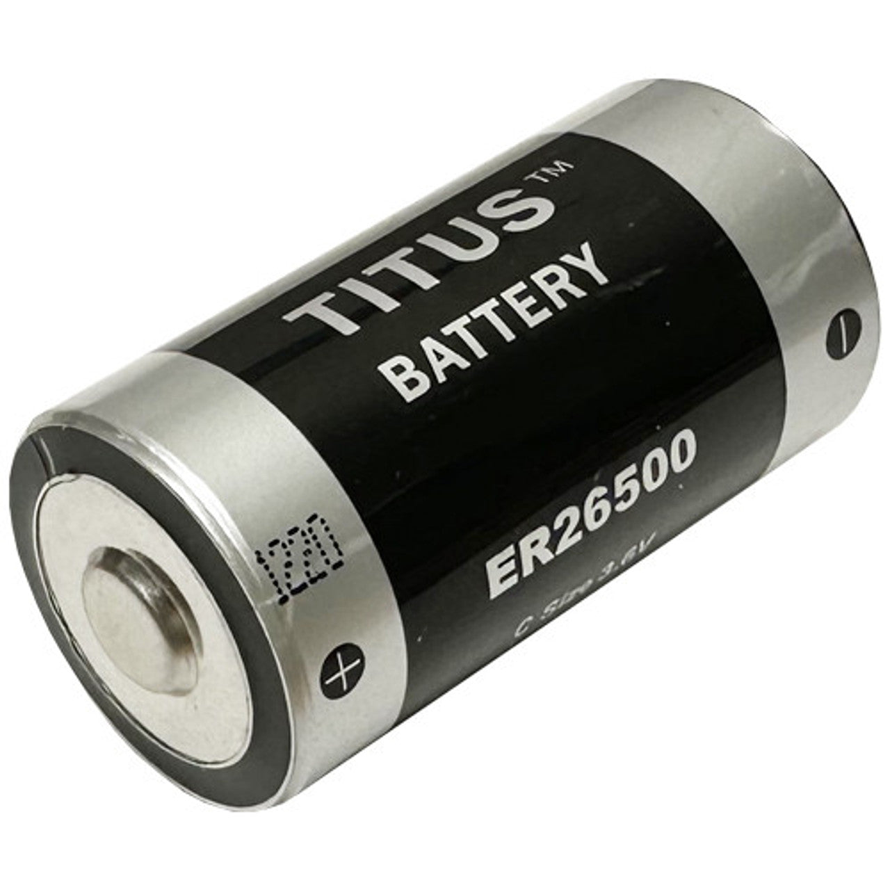 Titus ER26500 C Size 3.6 Volt 8500 mAh Lithium Battery - Per Unit