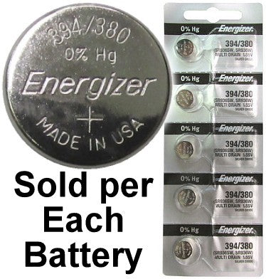 Energizer 364/363SZ - SR621W/SR621SW Silver-Oxide Battery 1